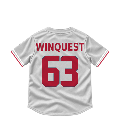 St. Louis Cardinals jersey keychain — Cade Winquest #63. Exact saved player artwork preview.