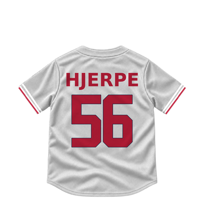 St. Louis Cardinals jersey keychain — Cooper Hjerpe #56. Exact saved player artwork preview.