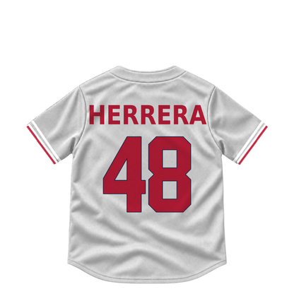 St. Louis Cardinals jersey keychain — Ivan Herrera #48. Exact saved player artwork preview.