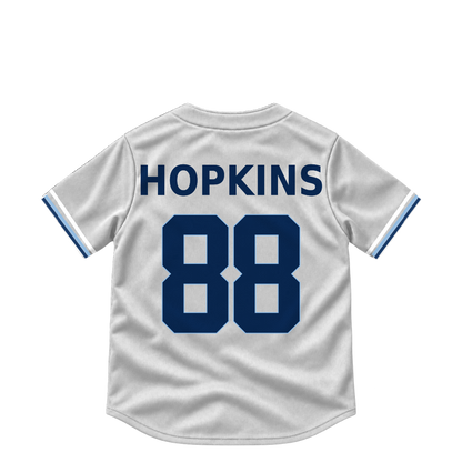 Tampa Bay Rays jersey keychain — Brody Hopkins #88. Exact saved player artwork preview.