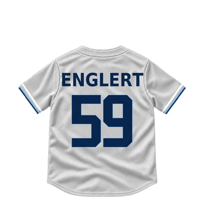 Tampa Bay Rays jersey keychain — Mason Englert #59. Exact saved player artwork preview.