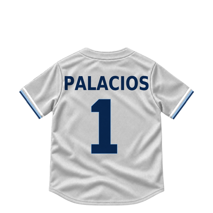 Tampa Bay Rays jersey keychain — Richie Palacios #1. Exact saved player artwork preview.