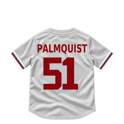 Washington Nationals jersey keychain — Carson Palmquist #51. Exact saved player artwork preview.
