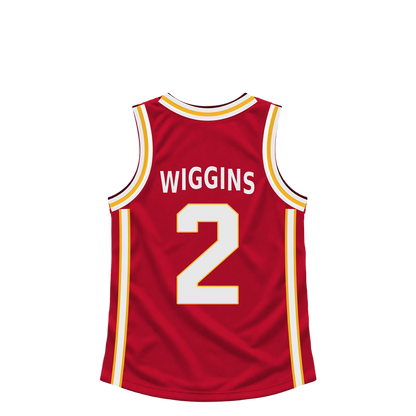 Atlanta Hawks jersey keychain — Aaron Wiggins #2. Exact saved player artwork preview.