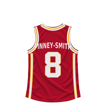 Atlanta Hawks jersey keychain — Dorian Finney-Smith #8. Exact saved player artwork preview.