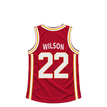 Atlanta Hawks jersey keychain — Jalen Wilson #22. Exact saved player artwork preview.