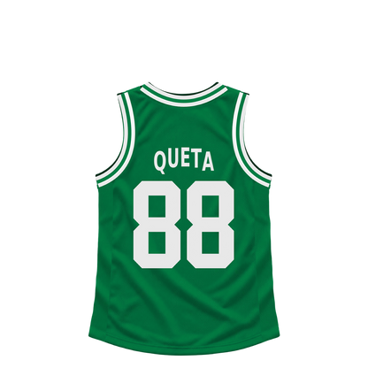 Boston Celtics jersey keychain — Neemias Queta #88. Exact saved player artwork preview.