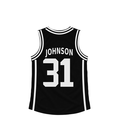 Brooklyn Nets jersey keychain — Chaney Johnson #31. Exact saved player artwork preview.