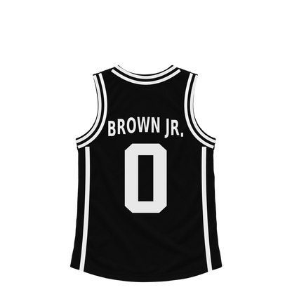 Brooklyn Nets jersey keychain — Mikel Brown Jr. #0. Exact saved player artwork preview.