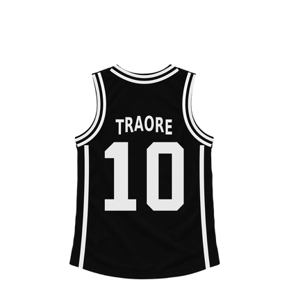 Brooklyn Nets jersey keychain — Nolan Traore #10. Exact saved player artwork preview.