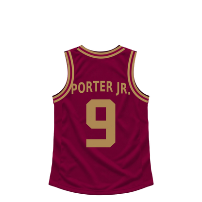 Cleveland Cavaliers jersey keychain — Craig Porter Jr. #9. Exact saved player artwork preview.
