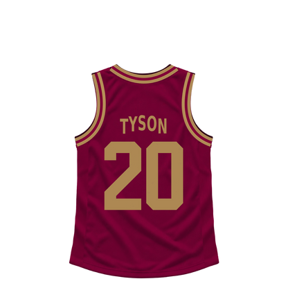 Cleveland Cavaliers jersey keychain — Jaylon Tyson #20. Exact saved player artwork preview.
