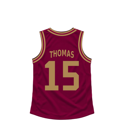 Cleveland Cavaliers jersey keychain — Meleek Thomas #15. Exact saved player artwork preview.