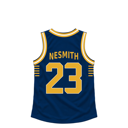 Indiana Pacers jersey keychain — Aaron Nesmith #23. Exact saved player artwork preview.
