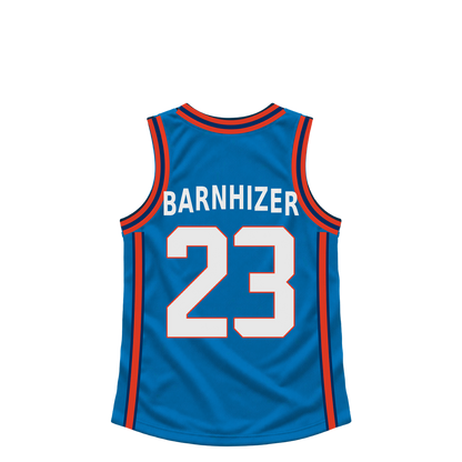 Oklahoma City Thunder jersey keychain — Brooks Barnhizer #23. Exact saved player artwork preview.