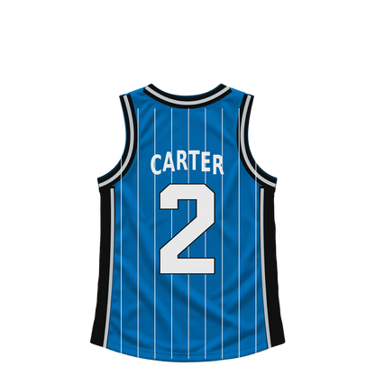 Orlando Magic jersey keychain — Jevon Carter #2. Exact saved player artwork preview.