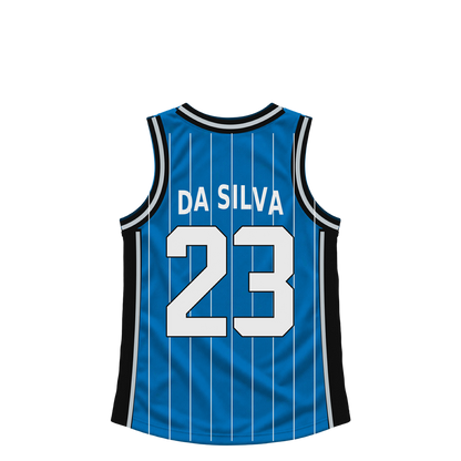 Orlando Magic jersey keychain — Tristan da Silva #23. Exact saved player artwork preview.