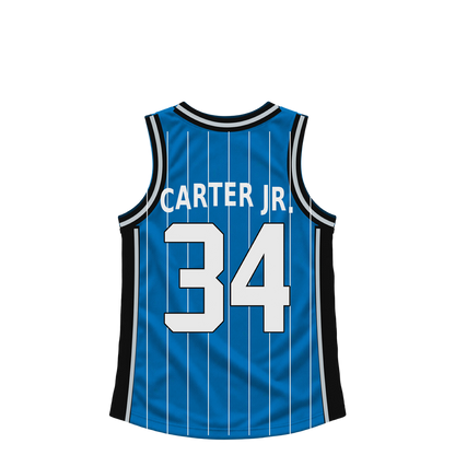 Orlando Magic jersey keychain — Wendell Carter Jr. #34. Exact saved player artwork preview.
