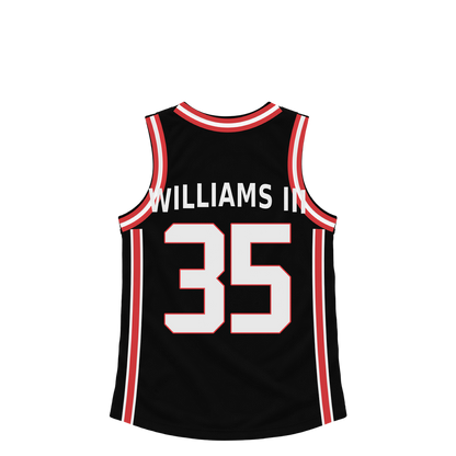 Portland Trail Blazers jersey keychain — Robert Williams III #35. Exact saved player artwork preview.