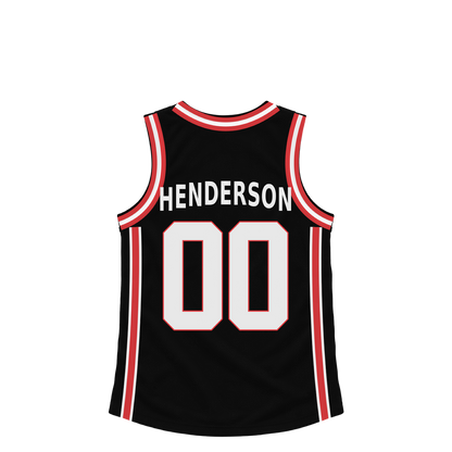 Portland Trail Blazers jersey keychain — Scoot Henderson #00. Exact saved player artwork preview.