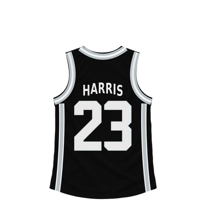 San Antonio Spurs jersey keychain — Tobias Harris #23. Exact saved player artwork preview.
