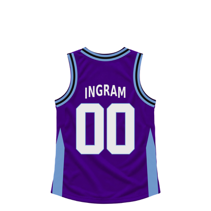 Utah Jazz jersey keychain — Harrison Ingram #00. Exact saved player artwork preview.