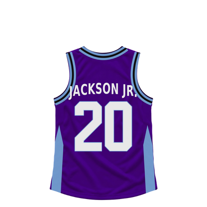 Utah Jazz jersey keychain — Jaren Jackson Jr. #20. Exact saved player artwork preview.