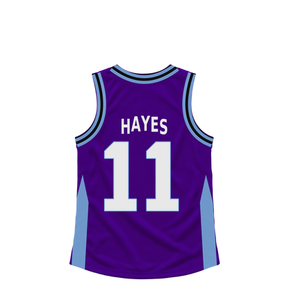 Utah Jazz jersey keychain — Jaxson Hayes #11. Exact saved player artwork preview.