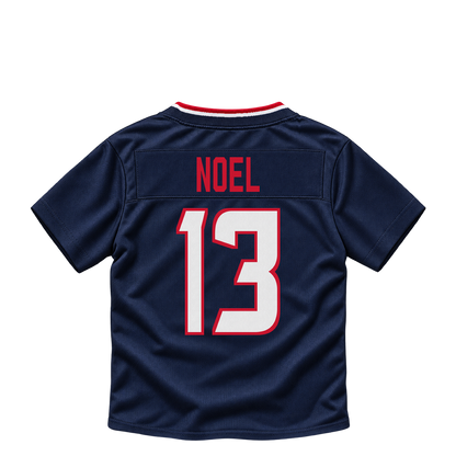 Houston Texans jersey keychain — Jaylin Noel #13. Exact saved player artwork preview.