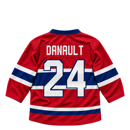Montreal Canadiens jersey keychain — Phillip Danault #24. Exact saved player artwork preview.