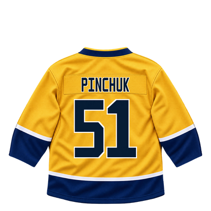 Nashville Predators jersey keychain — Vitali Pinchuk #51. Exact saved player artwork preview.
