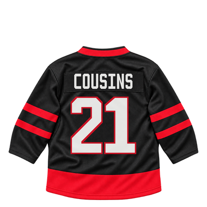 Ottawa Senators jersey keychain — Nick Cousins #21. Exact saved player artwork preview.