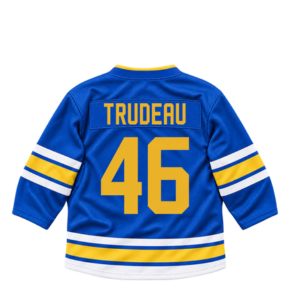 St. Louis Blues jersey keychain — Felix Trudeau #46. Exact saved player artwork preview.