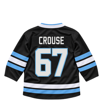 Utah Mammoth jersey keychain — Lawson Crouse #67. Exact saved player artwork preview.