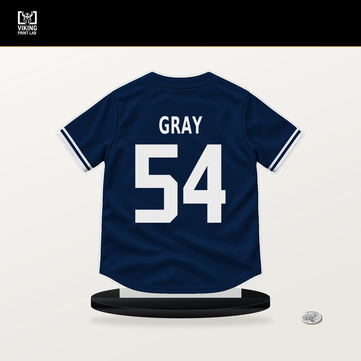 Sonny Gray number 54 Boston Red Sox jersey stand with included black base.