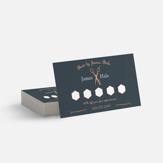 Custom Loyalty & Punch Cards — customization example