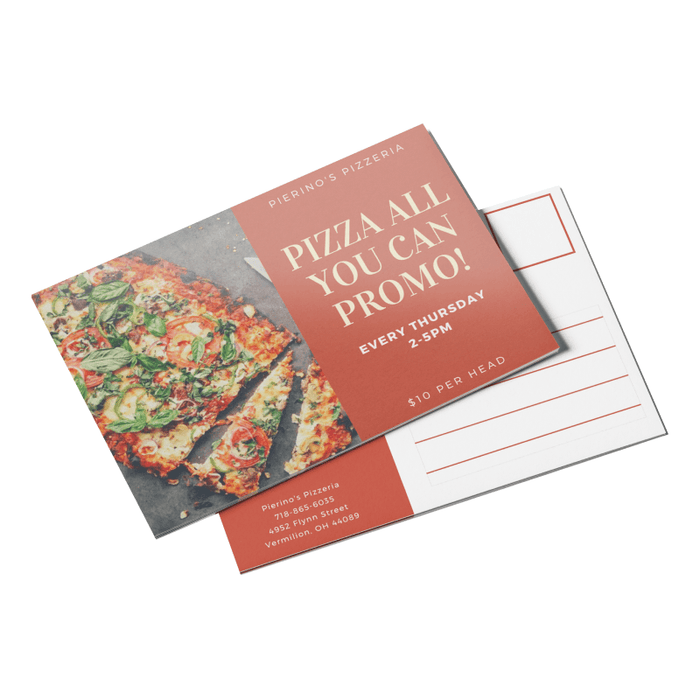 Custom Matte Postcards — 4 × 6, Double-Sided